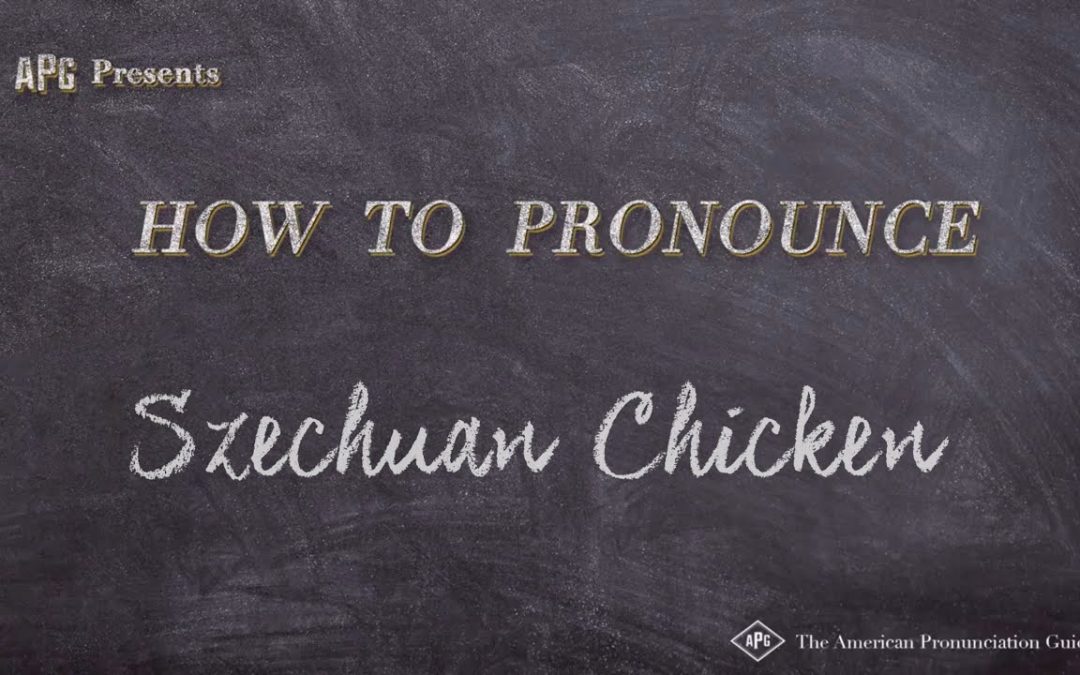 Szechuan Pronounce  : Master the Art of Pronunciation